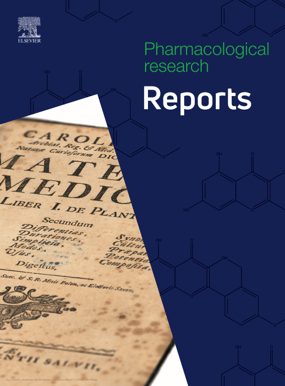 Go to journal home page - Pharmacological Research - Reports